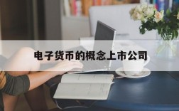 电子货币的概念上市公司,电子货币的概念上市公司有哪些