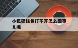 小狐狸钱包打不开怎么回事儿呢、小狐狸钱包打不开怎么回事儿呢图片