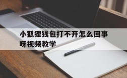 包含小狐狸钱包打不开怎么回事呀视频教学的词条