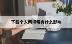 下载个人所得税有什么影响,下载个人所得税app有什么影响