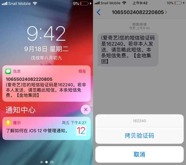 [ios自动读取短信验证码]ios自动读取短信验证码怎么关