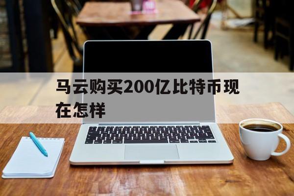 马云购买200亿比特币现在怎样,马云购买200亿比特币现在怎样了呢